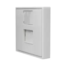 Вставка 45x45 для Keystone Jack со шторками для настенной розетки