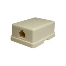 Компьютерная розетка 6P4C (RJ-11) 1 порт