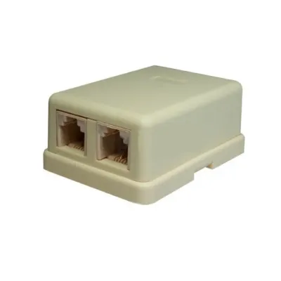 Компьютерная розетка 6P4C (RJ-11) 2 порта