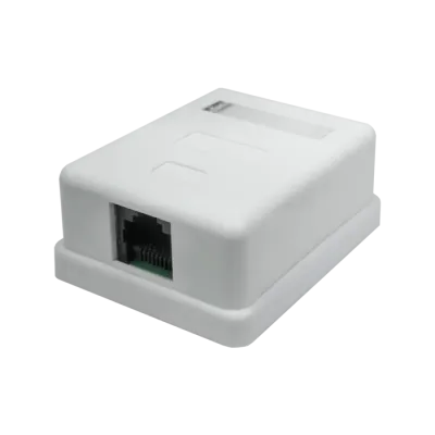 Компьютерная розетка 8P8C (RJ-45), UTP, Cat.5e, 1 порт (DIY)