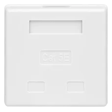 Компьютерная розетка 8P8C (RJ-45), UTP, Cat.5e, 2 порта