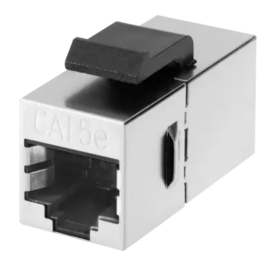 Проходной соединитель 8P8C (RJ-45) FTP, Cat.5e
