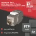 Модуль Keystone Jack 8P8C (RJ-45) FTP Cat.5e заделка без инструм.180 град.