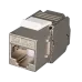 Модуль Keystone Jack 8P8C (RJ-45) FTP Cat.5e заделка без инструм.180 град.