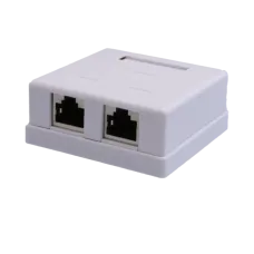 Компьютерная розетка 8P8C (RJ-45), FTP, 6, 2 порта (DIY)
