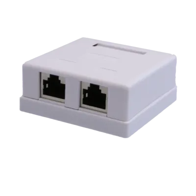Компьютерная розетка 8P8C (RJ-45), FTP, 6, 2 порта (DIY)
