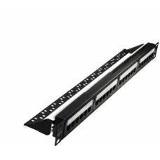 Модульная патч-панель для Keystone Jack 19', под 24 модуля, UTP, 1U