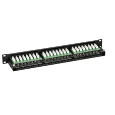 Патч-панель высокой плотности 19', 48хRJ-45, UTP, Cat.5e, 1U