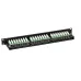 Патч-панель высокой плотности 19', 48хRJ-45, UTP, Cat.5e, 1U