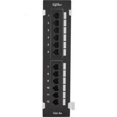 Патч-панель настенная 12хRJ-45, UTP, Cat.5e