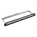 Патч-панель модульная для Keystone Jack 19'. под  24 модуля. FTP. 1U