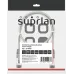 Патч-корд FTP 6 4x2 24AWG Cu LSZH серый 0,5м