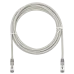 Патч-корд FTP 6 4x2 24AWG Cu LSZH серый 3м