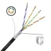 Кабель витая пара СORDLINE F/UTP 5e Сu 4х2х0.51 PE OUT PROF черный 305м Кабель витая пара СORDLINE F/UTP 5e Сu 4х2х0.51 PE OUT PROF черный 305м