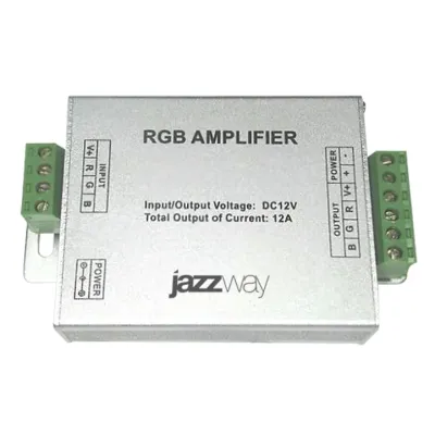 Усилитель RGB 3x4A 12V-24V Jazzway