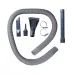 Пылесос пневматический AV1/4'' с набором из 7 предметов