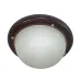 Самарканд 1301 Круг малый НПП 03-60-013 IP65 матовый/корпус дер. липа, цвет венге ИУ Светильник