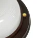 Самарканд 1301 Круг малый НПП 03-60-013 IP65 матовый/корпус дер. липа, цвет венге ИУ Светильник