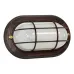 Самарканд 1402 Овал малый НПП 03-60-022 IP65  матовый/корпус с реш. дер. липа, цвет венге ИУ Свети