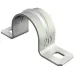 Скоба металлическая двухлапковая d25 мм, G (605 25 G)