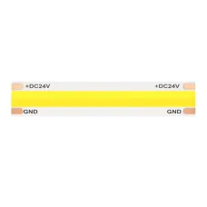 Светодиодная лента 24В COB 12Вт/м 6000K 5м IP65 10187