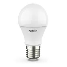 Лампа Gauss A60 10W 920lm 4100K E27 LED 1/10/50