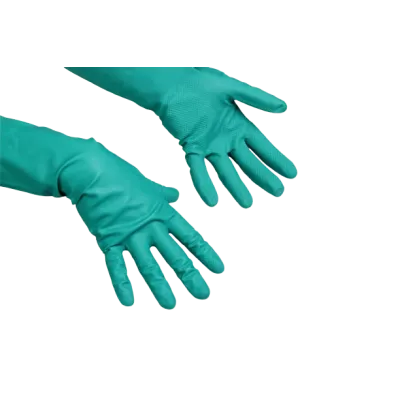 Перчатки латексные многоцелевые M, зеленый Vileda Professional