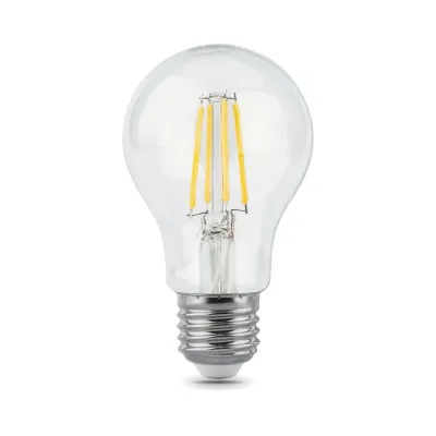 Лампа Gauss Filament А60 10W 930lm 2700К Е27 LED 1/10/40