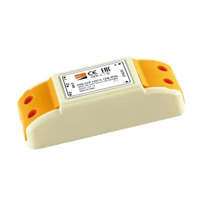 PPS CVP 12012 12V1.00A=12w  IP20  пластик Jazzway