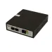 Удлинитель Ethernet на 2 порта до 3000м (необходимо 2 устройства). Скорость передачи 90Мбит/с (300м),  56Мбит/с(600м), 30Мбит/с(900м), 16Мбит/с(1500м), 14Мбит/с(2000м), 