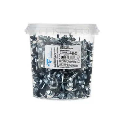 Саморез кровельный ZP сверло 5,5х25 (300 шт)
