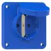Розетка встраиваемая 16A/250V/2P+E/IP54, 75x75 Розетка встраиваемая 16A/250V/2P+E/IP54, 75x75