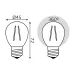 Лампа Gauss Filament Шар 7W 580lm 4100К Е27 LED 1/10/50