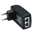 PoE-инжектор.  Поддержка стандарта IEEE 802.3af. Мощность PoE  - до 15.4W. Fast Ethernet. Порты вх. - RJ45(FE, 10/100 Base-T), вых. - RJ45(PoE, IEEE 802.3af). Питание AC100-240V. Не требует м
