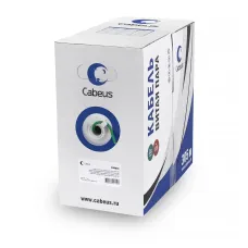 Витая пара U/UTP Cat 6 4 пары 23 AWG solid нг(А)-LSLTx зеленый 305м