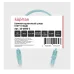 Патч-корд U/UTP 5e 4x2 28AWG (7x0.12mm) Cu LSZH ментол 0,5м
