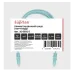 Патч-корд U/UTP 5e 4x2 28AWG (7x0.12mm) Cu LSZH ментол 1,5м