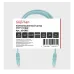 Патч-корд U/UTP 5e 4x2 28AWG (7x0.12mm) Cu LSZH ментол 2м
