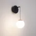 Светильник SP-BEADS-WALL-HANG-R130-6W Day4000 BK-GD 180 deg 230V IP20 металл 3 года