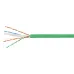 Витая пара U/UTP Cat 6 4 пары 23 AWG solid нг(А)-LSLTx зеленый 100м
