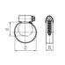 PL-9 (10-16)/W2 Хомут червячный