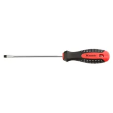 Отвертка Fusion, SL4,0х100 мм, CrV, 3к рукоятка  anti slip
