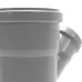 Тройник HTEA 90/50x45 град.