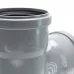 Тройник HTEA 90/90х87 град.