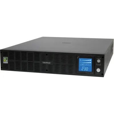 ИБП CyberPower PR3000ELCDRT2U Rackmount Line-Interactive 3000VA/2700W 9 IEC-320 С13 1 IEC C19 розеток USBиSerial RJ11/RJ45 SNMPslot LCD дисплей Black 0.5х0.6х0.3м. 45.1кг./ UPS Line-Interactive CyberPower PR3000ELCDRT2U 3000VA/2700