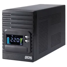 ИБП SPT-1500-II, линейно-интерактивный, 1500 ВA, 1200 Вт, LCD, 8 розеток IEC320 C13 с резервным питанием, USB, RS-232, слот под SNMP карту, защита RJ45, батарея 12В*7Ач 2 шт
