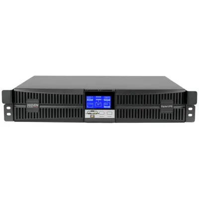 Источник бесперебойного питания On-line Hiden EXPERT UDC9201S-RT, встроенные акб в корпусе (7А/ч х 3шт), фаза 1/1, 1 kVA/0,9 kW (PF=0,9)