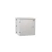 Настенный двухсекционный шкаф NIKOMAX 19'' 12U металлическая дверь промышленный степень защиты IP55 Ш600хВ638хГ600мм серый.