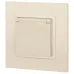 14-2103-02 ЭРА Розетка 2P+E Schuko со шторками с крышкой, 16A-250В, IP20, Эра Elegance, сл.кость (10