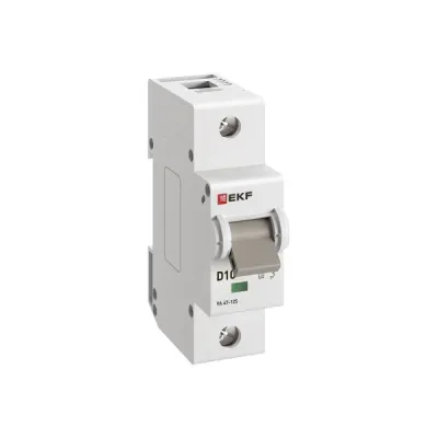 Выключатель автоматический ВА 47-125 1P 10А (D) 15кА PROXIMA